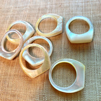 Mother of Pearl Rings