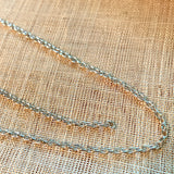 Sterling Silver Oval Rolo Chain