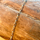 Larger Sterling Silver Oval Rolo Chain