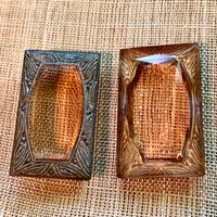 Larger Art Deco Glass Stones