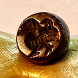 Ancient Afghan Seal Pendant, Sparrow