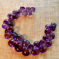 Dark Amethyst Briolettes