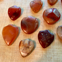 Heart Shape Carnelian Pendant