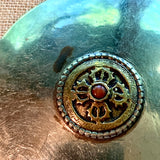 Brass Mandala Pendant, Nepal