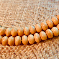 Chinese Bone Saucer Beads