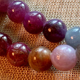 8mm Multi-Color Sapphire Beads