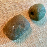 2 Ancient Amazonite Beads