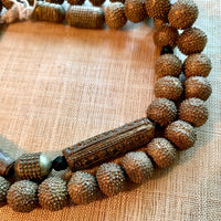 Yoruba  Brass Beads, Strand