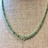 18 Karat Gold & Emerald Necklace