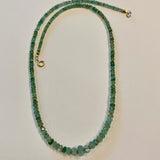 18 Karat Gold & Emerald Necklace