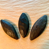 Large Black Palmwood Carving