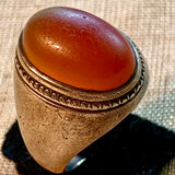 Vintage Carnelian Ring, Afghan