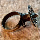 Unique Antique Silver Ring, India