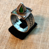 Berber Silver & Enamel Ring