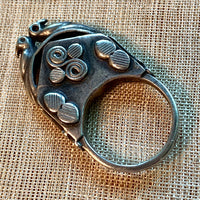 Unique Vintage Silver Ring, India
