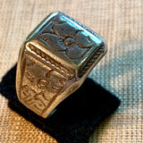 Antique Silver Ring, India