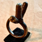 Antique Bronze Ring, Burkina Faso