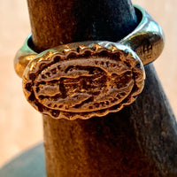 Antique Brass Ring, Nigeria