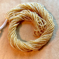 15º Lt Beige Seed Beads