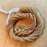 15º Beige Seed Beads, 1960's