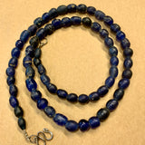 Ancient Cambodian Glass Beads, Blue