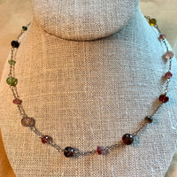 Faceted Tourmaline Necklace