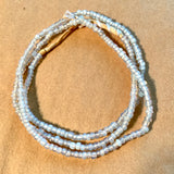 8º Vintage French Opal Seed Beads