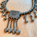 Antique Afghan Silver Necklace Beads and Components