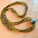 Triple Strand Naga Mix Necklace by Ruth