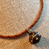 Antique Enameled Pendant Necklace