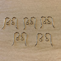 Large Loop Plain Gold-Filled Ear-wire