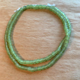 Java Matte Light Green Glass Beads
