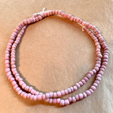 New Java Matte Opaque Pink Glass Beads