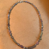 Sapphire & Ancient Glass Necklace by Ruth