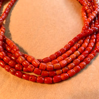 Vintage Italian Coral, Barrels