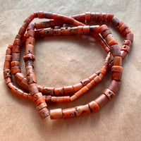 Strand of Berber Orange/Red Coral Beads