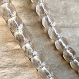 Antique Clear Vaseline Beads