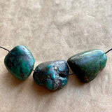 3 Antique Tibetan Turquoise Beads
