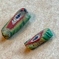 Pair of Ancient Glass Beads