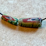Pair of Ancient Glass Beads