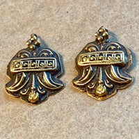 Pair of 18 KT Gold Charms, India