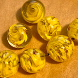Vintage Venetian Yellow Beads
