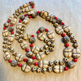 Vintage Czech "Egyptian" Scarab Necklace