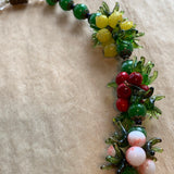 Antique Venetian Fruit Charm Necklace