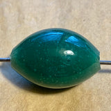 Antique Peking Glass Bead, Green