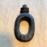 Hand-Carved Palmwood Pendant