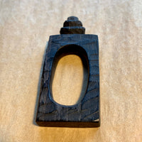 Hand-Carved Palmwood Pendant