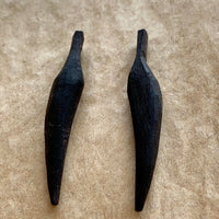 Extra Small Pair of Black Palmwood Components