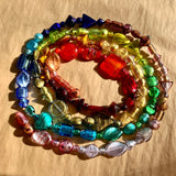 Vintage Venetian Beads, Designer Multi-Color