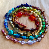 Vintage Venetian Beads, Designer Multi-Color